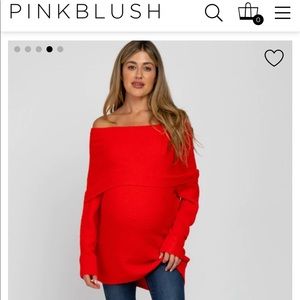 Maternity sweater. Post bump friendly